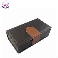 New Custom Luxury Pu Leather Wine Box For Package