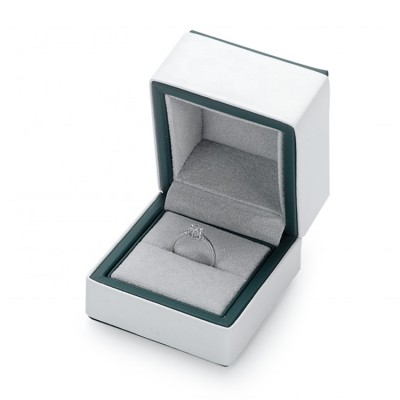 High quality square  custom logo ring jewelry  packaging box